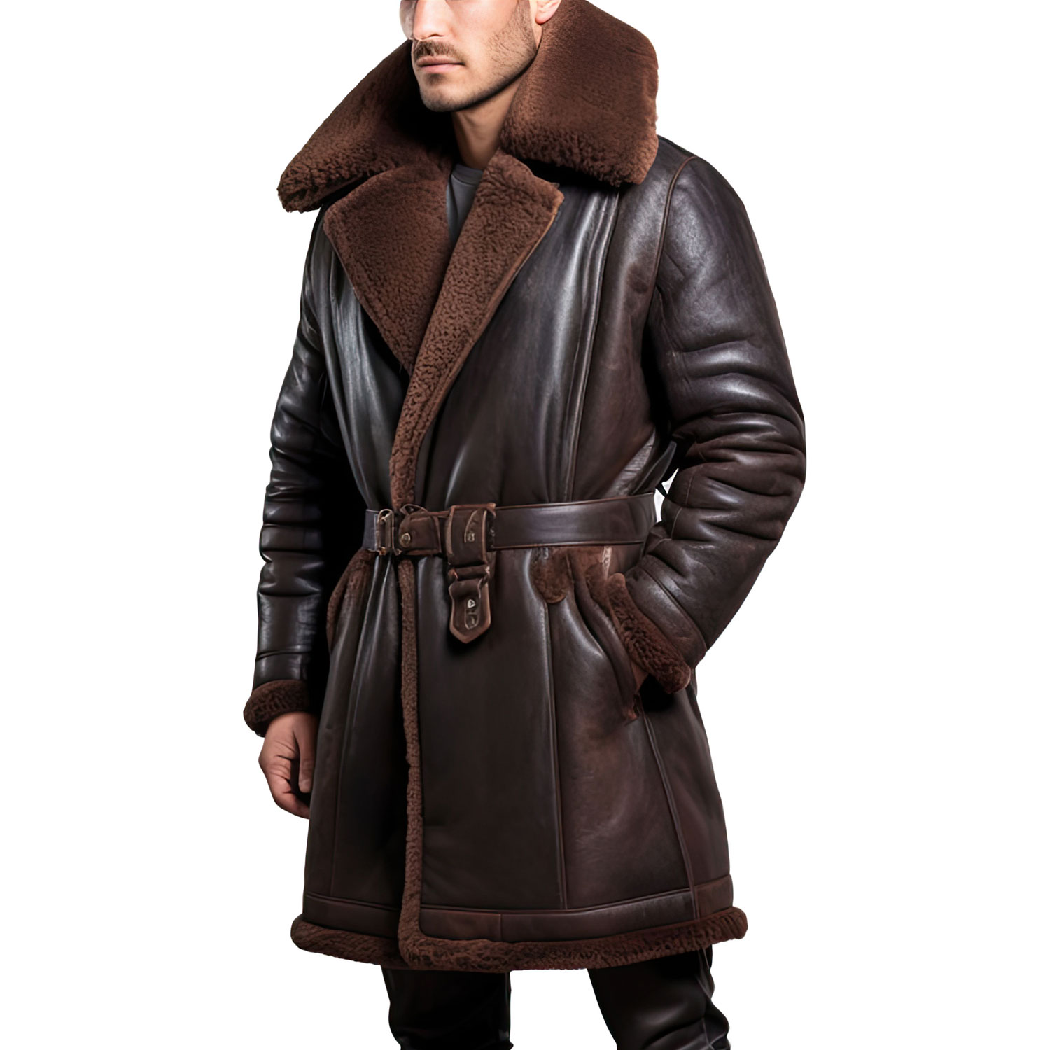 mrvirani2_mens_dark_brown_aviator_leather_coat_style_jacket_kne_front-gigapixel-art-height-2000px